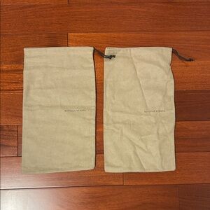 Bottega Veneta Beige Dust Bags